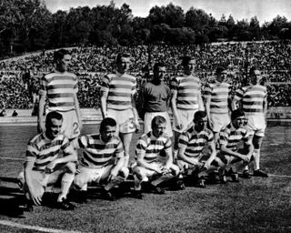 The Celtic team who won the 1967 European Cup final against Inter Milan