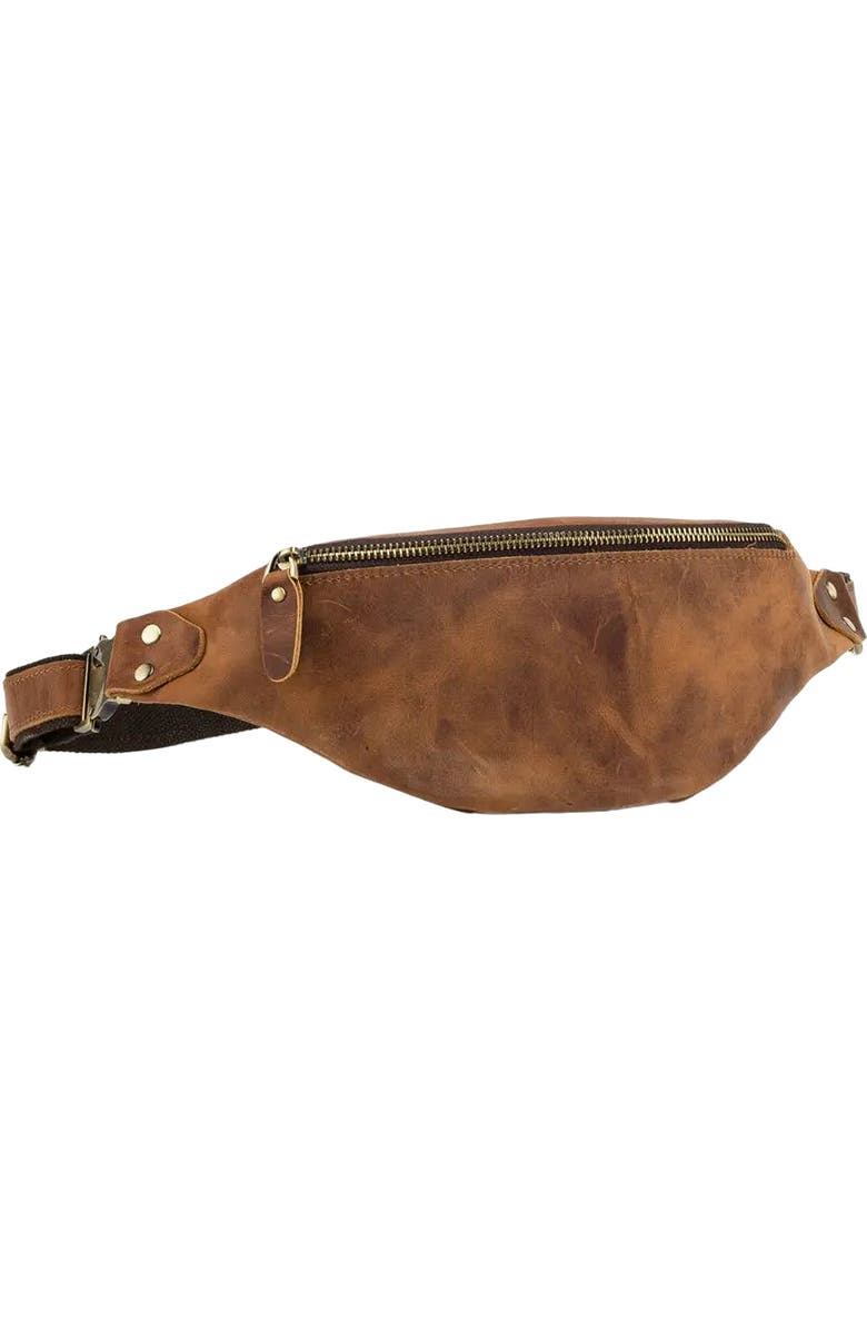 Wagner Leather Waist Bag | Full Grain Leather Fanny Pack