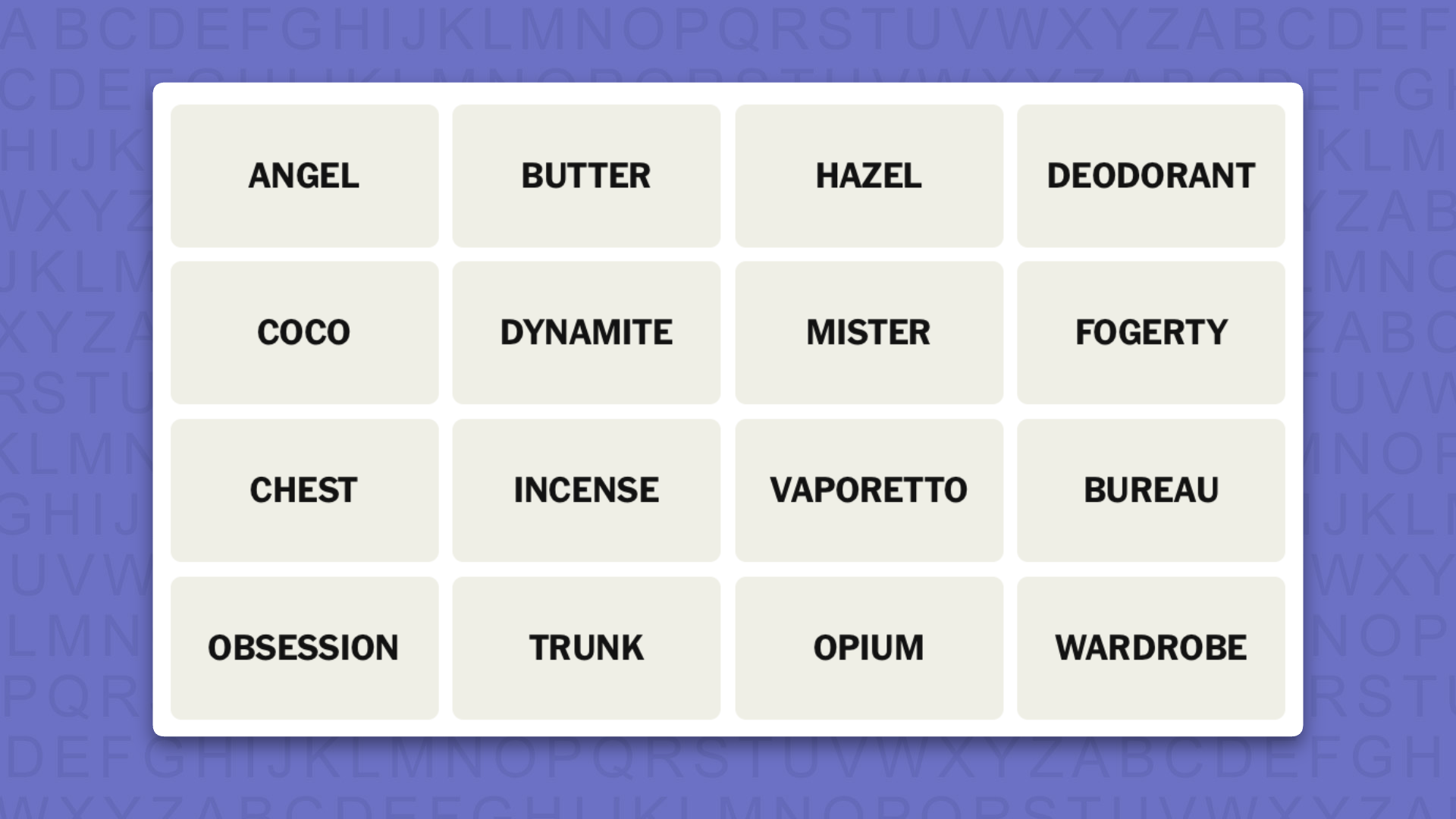 NYT Connections hints for game 1225 on a purple background
