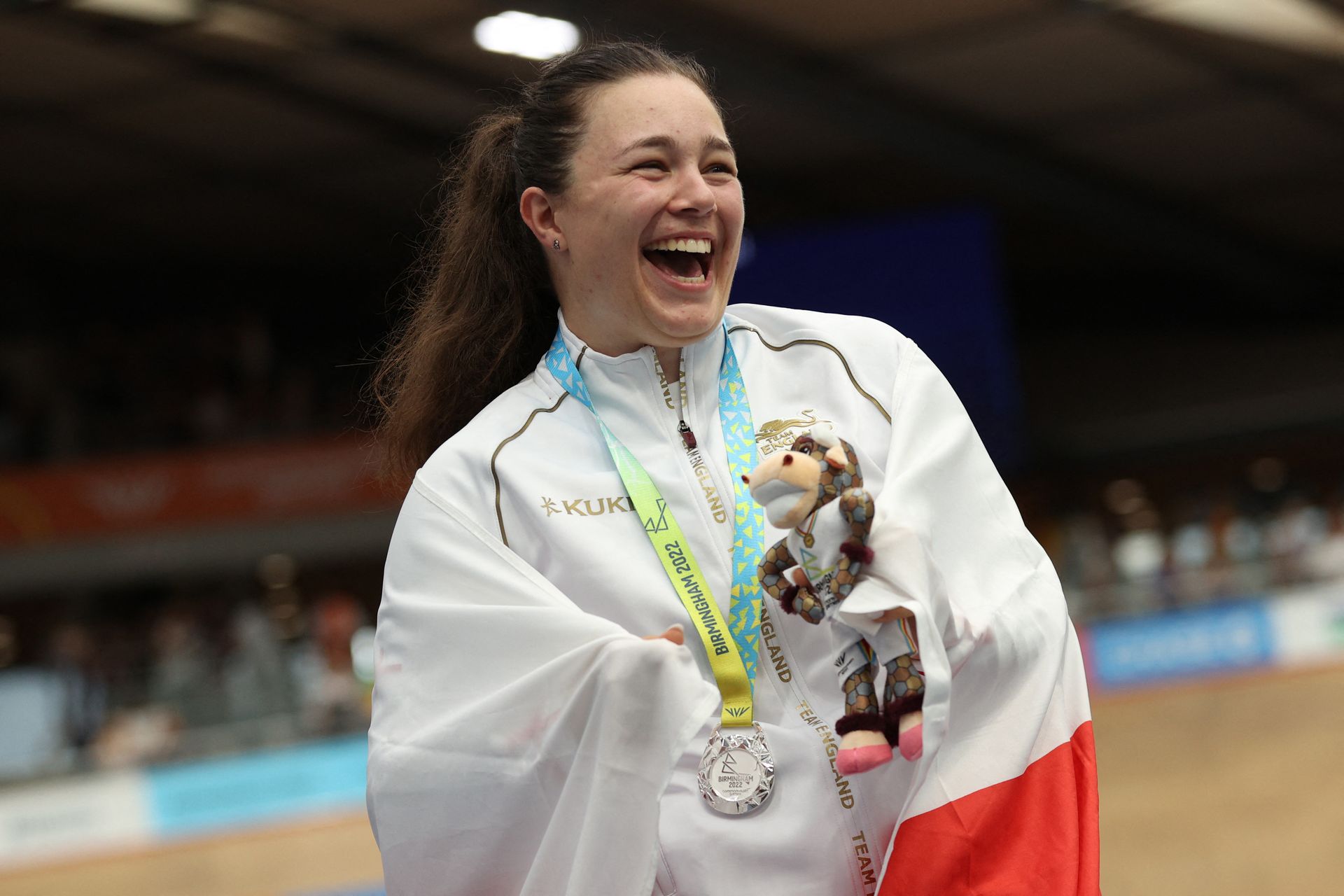 Sophie Capewell at the 2022 Commonwealth Games