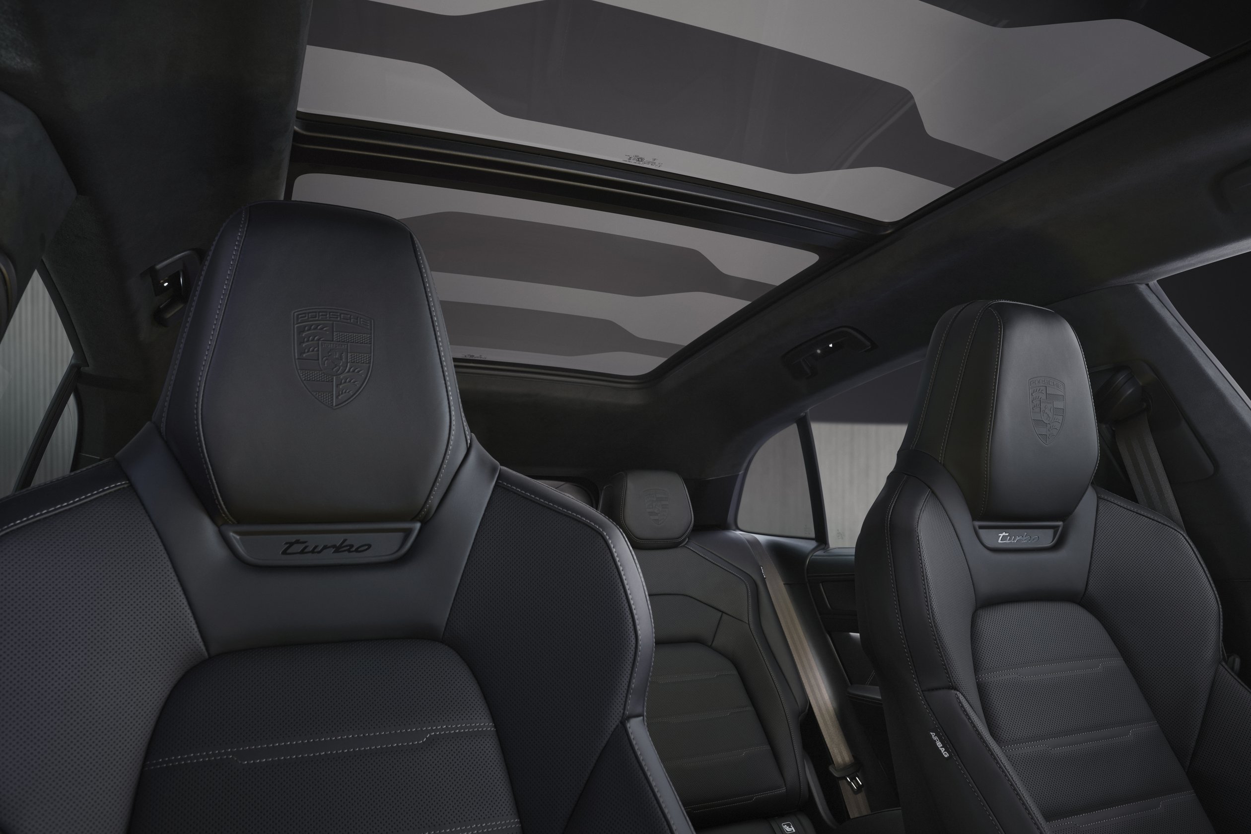 Liquid crystal panoramic roof, Porsche Cayenne Turbo Electric