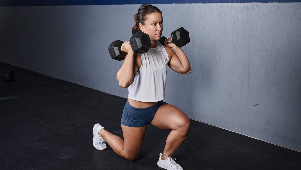 Build stronger legs and improve your posture with this five-move lower body dumbbell workout