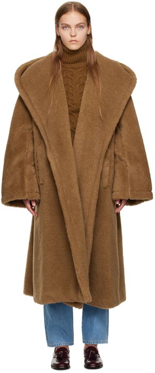 Tan Teddy Coat