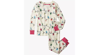 Hatley Kids' Christmas Lights Organic Cotton Pyjamas