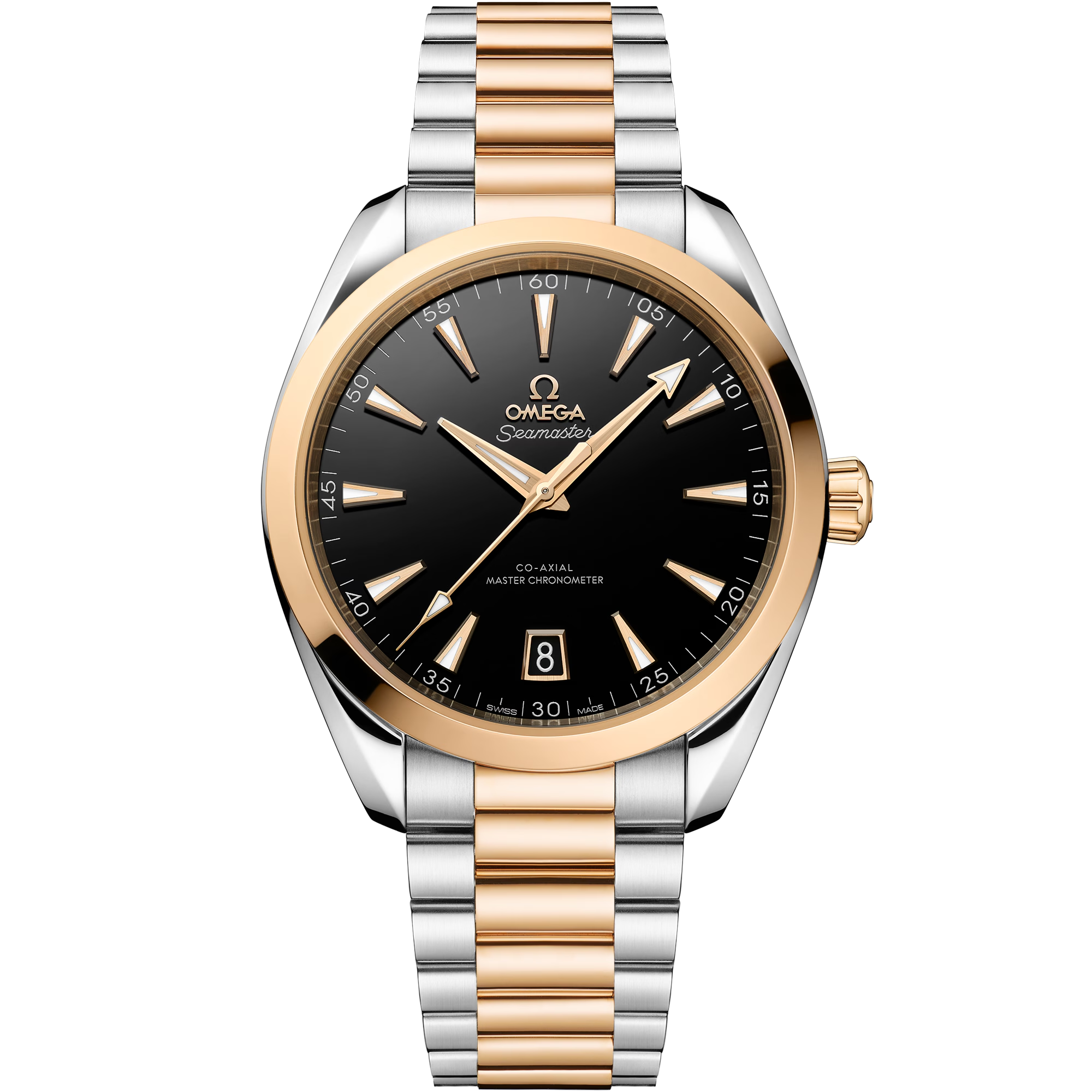 Aqua Terra 150m Seamaster Steel - Moonshine&amp;trade; Gold Master Chronometer Certified Watch 220.20.41.21.01.001