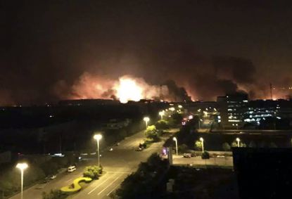 Tianjin, China, was rocked by a massive explosion Wednesday.