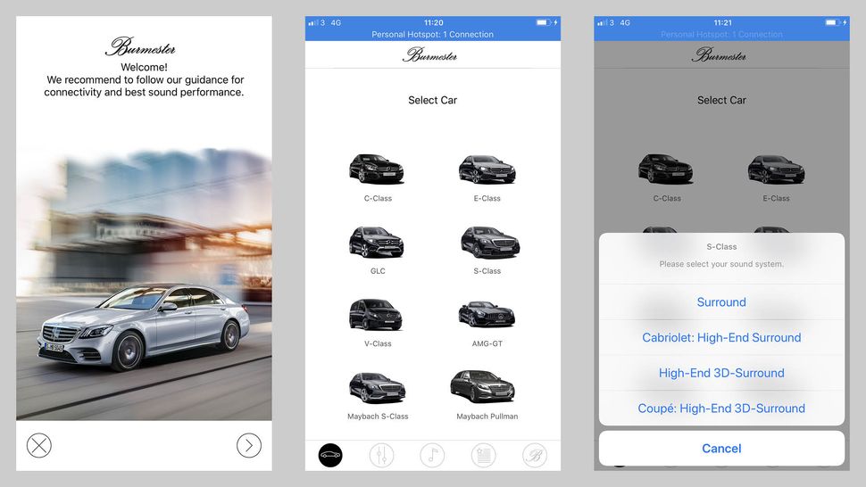 Burmester HighEnd 3D Surround Soundsystem (2019 MercedesBenz SClass