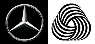 Mercedes and Woolmark how to design a logo examples