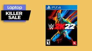 WWE 2K22 game cover art