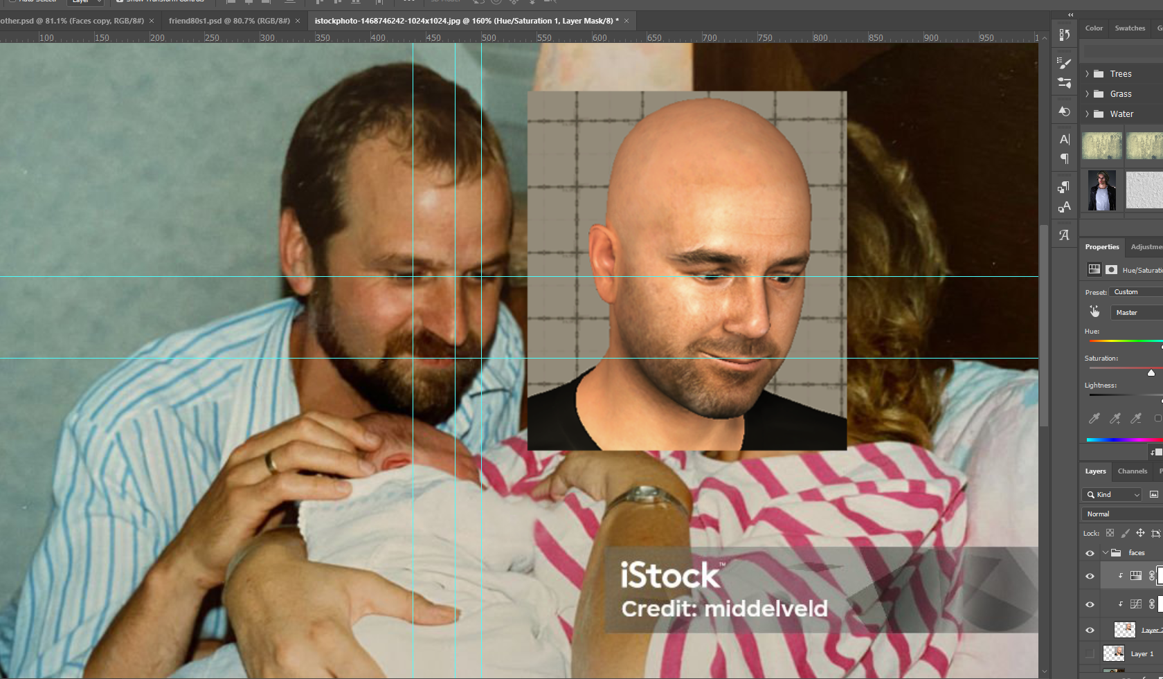 Developer images of a game being made