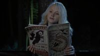 Evanna Lynch as Luna Lovegood in Harry Potter and the Order of the Phoenix.
