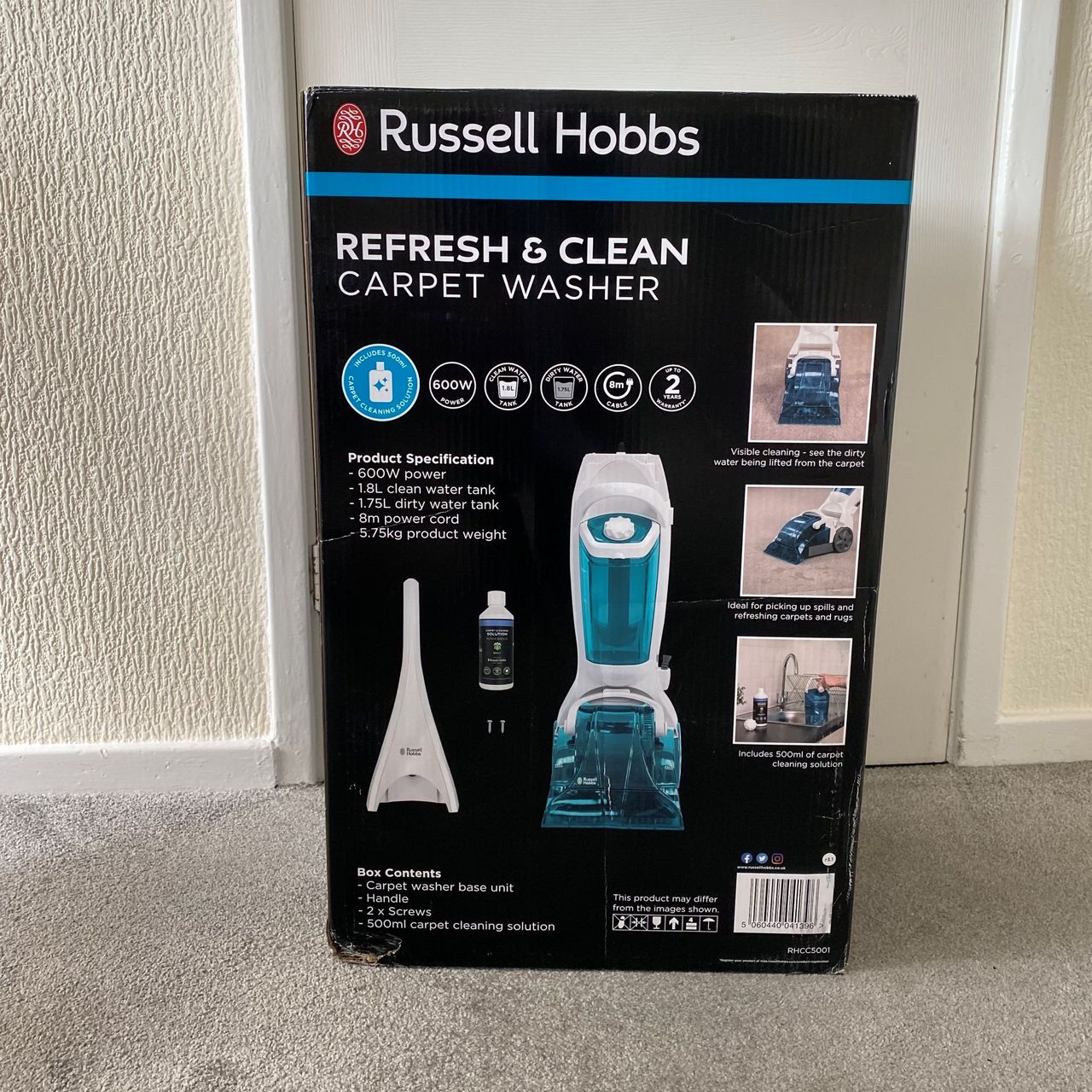 Russell Hobbs Upright Carpet Cleaner review