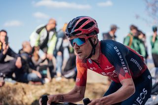 2023 Strade Bianche - Tuscany, Italy - Tom Pidcock, Ineos Grenadiers, on his way to victory.