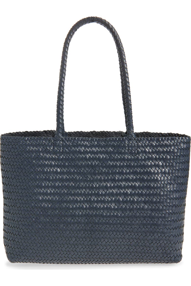 Handwoven Leather Tote