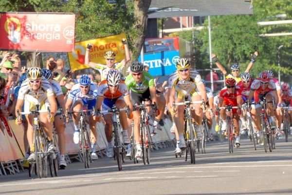 Andre Greipel came in fourth.