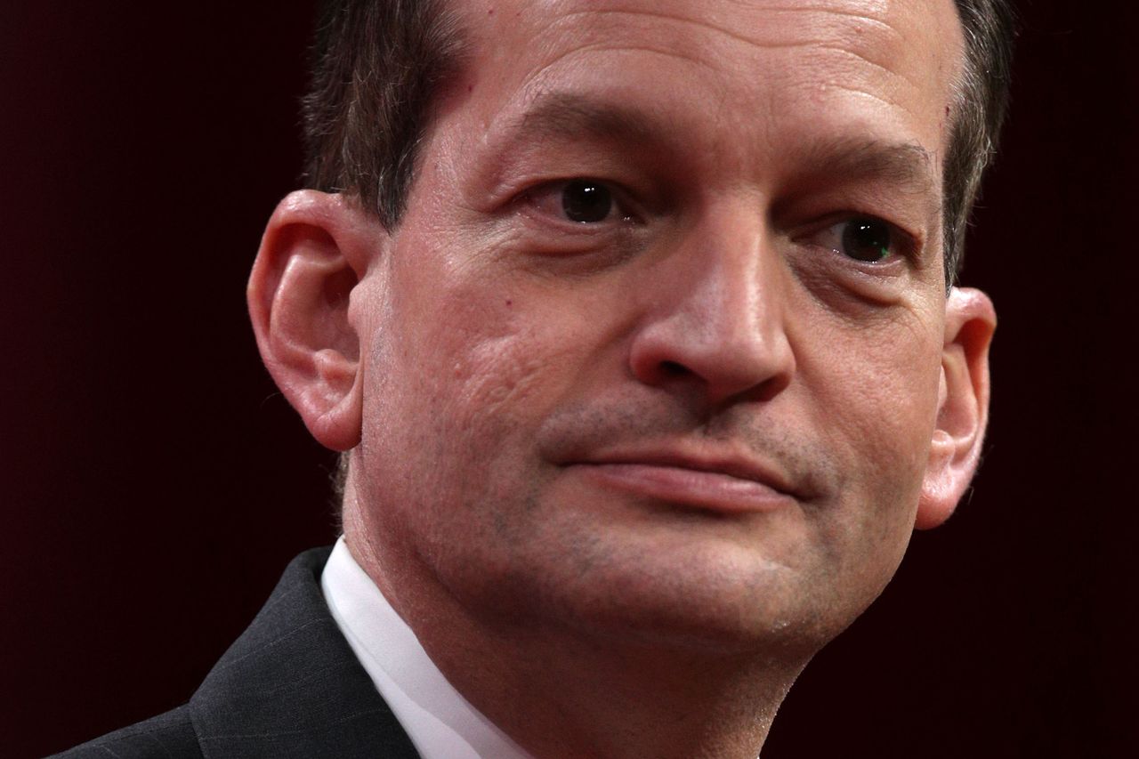 U.S. Secretary of Labor Alex Acosta. 