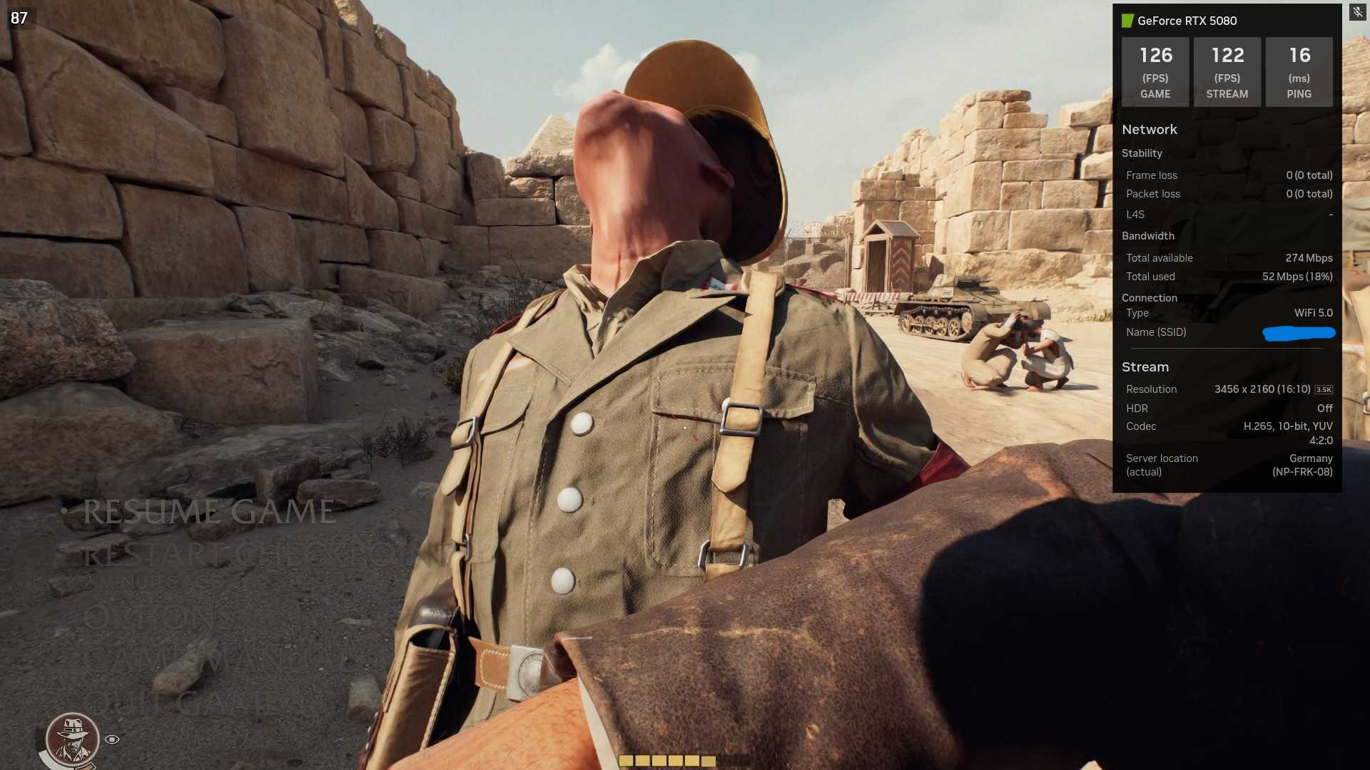 Fighting enemies in Indiana Jones The Great Circle