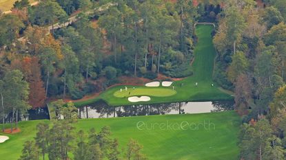 augusta national aerial view