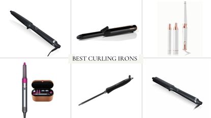 Selection of the best curling irons from Dyson, ghd, T3, revamp and BaByliss