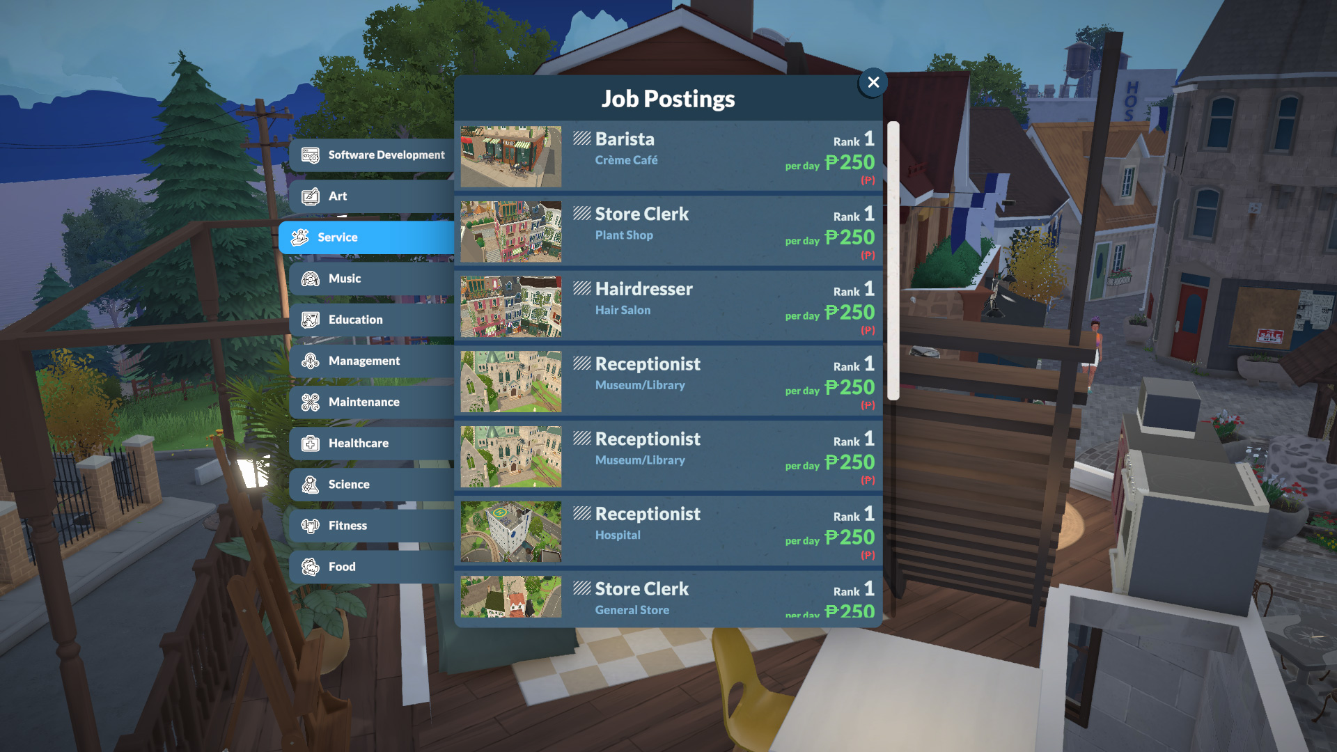 How to get more money in Paralives by getting a job