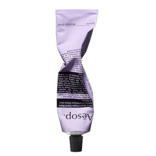 A press shot of the Aesop Eleos Aromatique Hand Balm on a white background