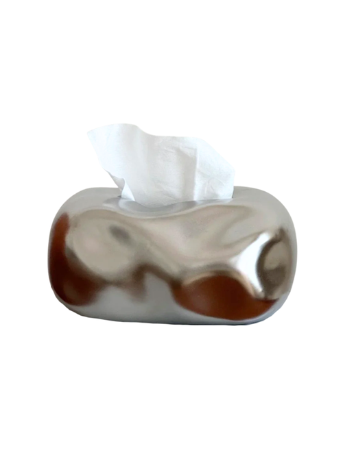 Bubble Ceramic Tissue Box Cover