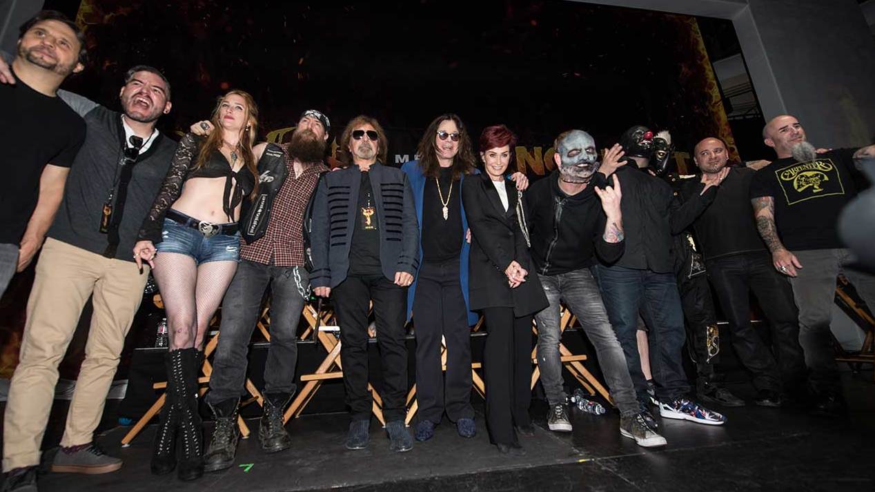 Members of Black Sabbath, Slipknot, Anthrax, Disturbed and more on stage together