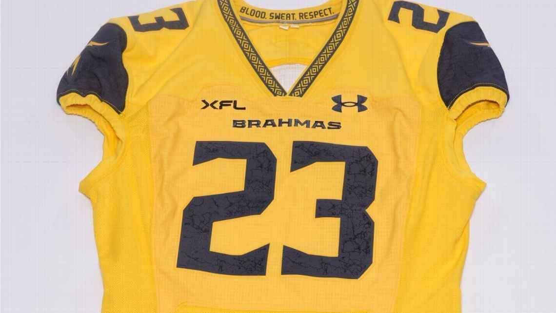 XFL San Antonio Brahmas jersey