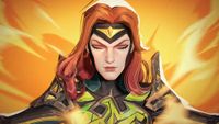 Marvel Rivals Phoenix abilities: A close-up shot of Phoenix channeling her powers with her eyes closed.