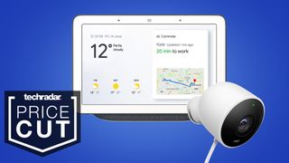 Google Nest Cam Outdoor and Google Nest Hub