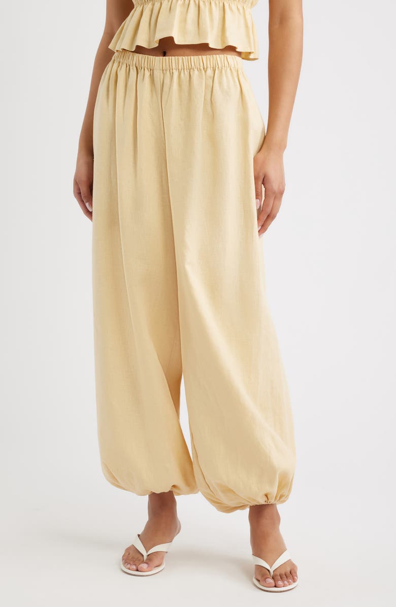 Kortez Linen Balloon Pants