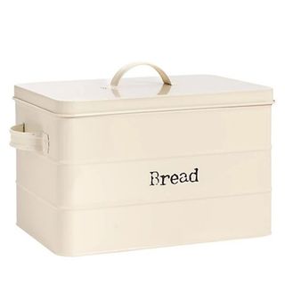 Cream bread bin 