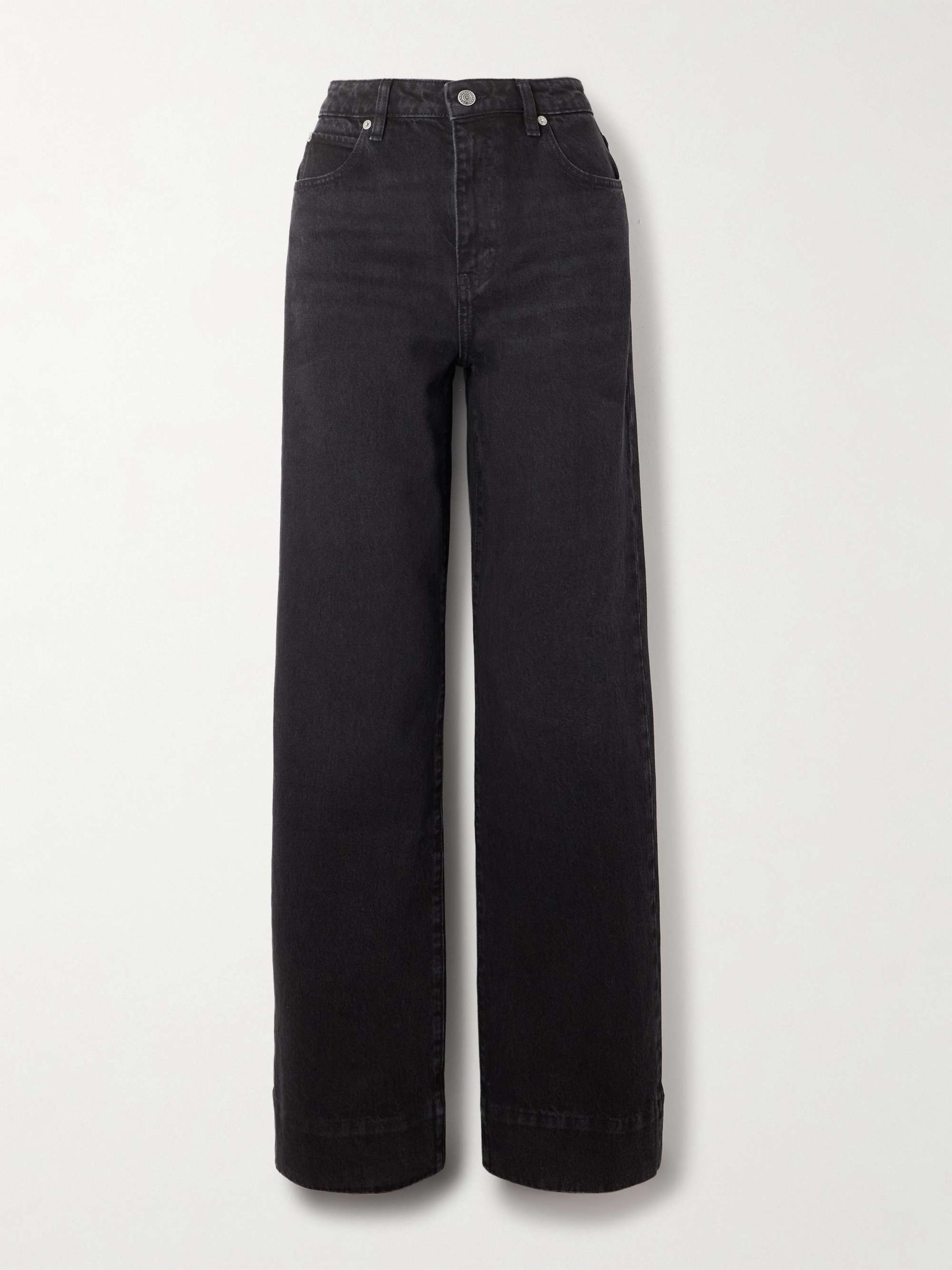 The Streamline High-Rise Straight-Leg Jeans