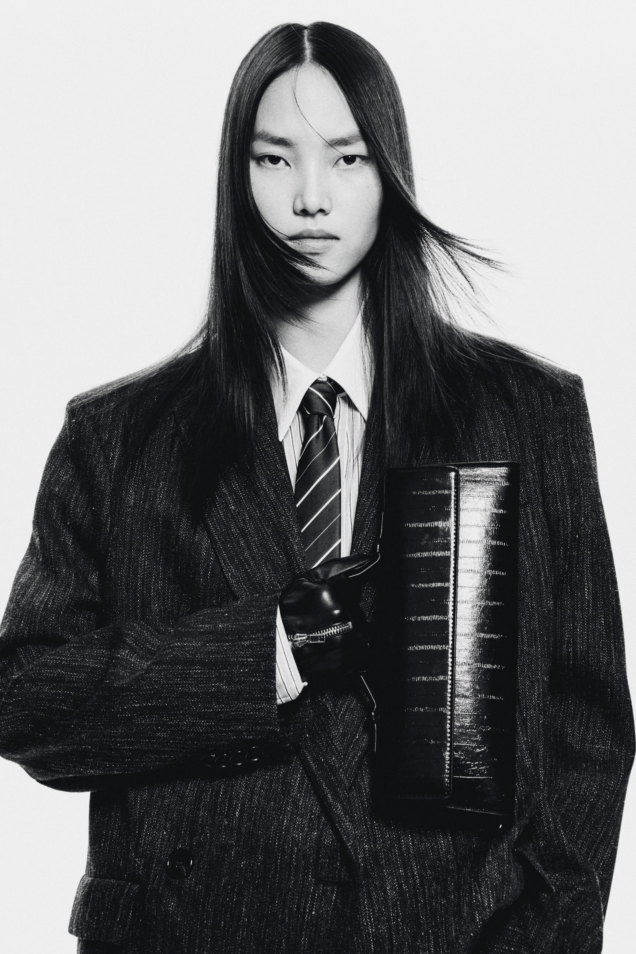 Rectangular Crossbody Bag - Dark Brown/crocodile Pattern