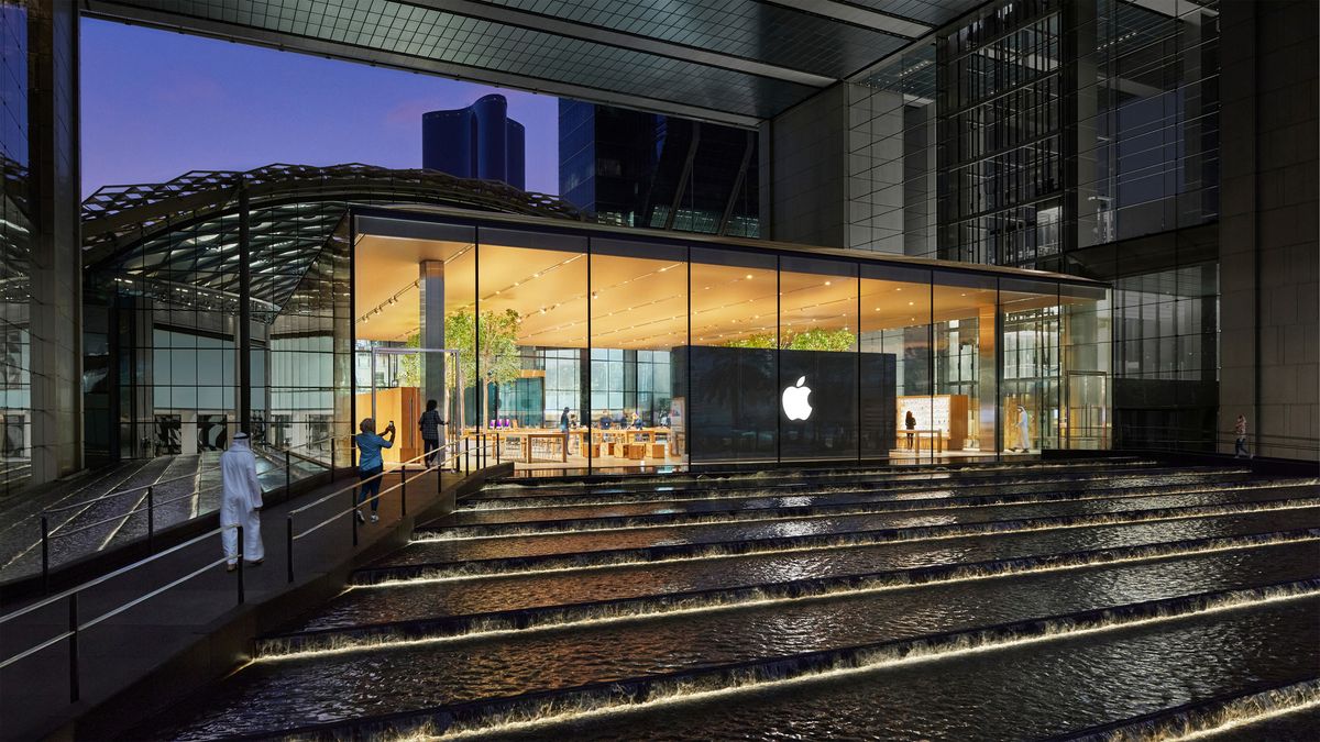 Apple Al Maryah Island Preview Exterior