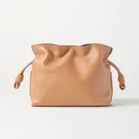 LOEWE Flamenco mini leather clutch, £1,200