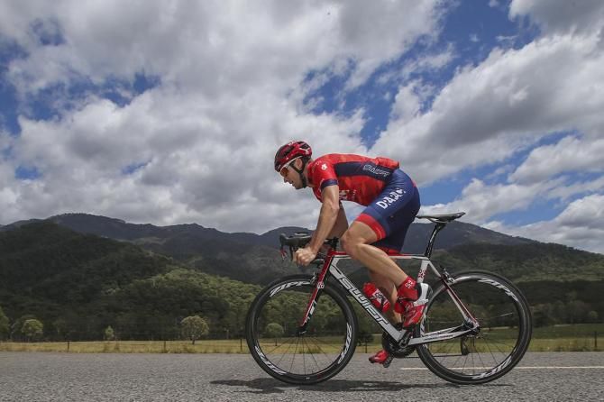 Martin Kohler in Drapac team kit