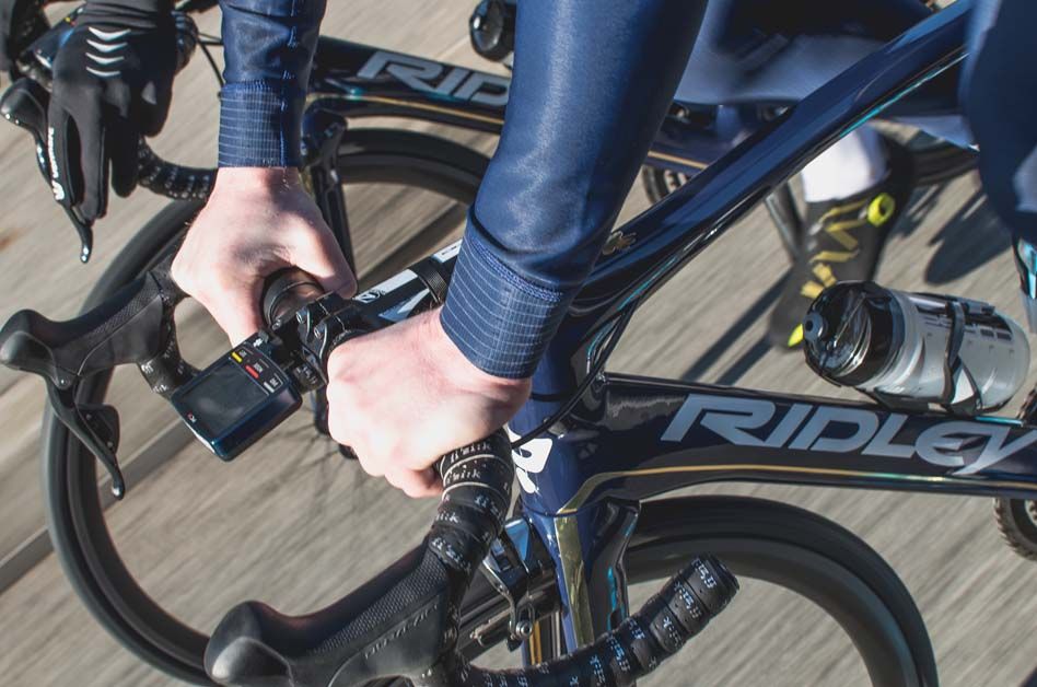The team's new bikes match their kits