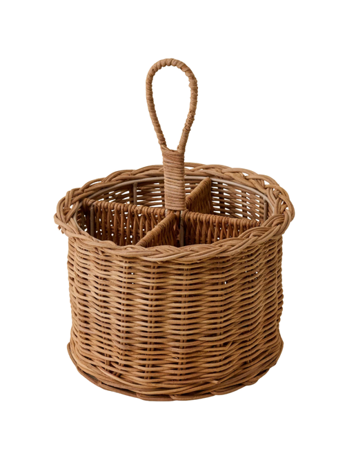 Rattan Utensil Holder