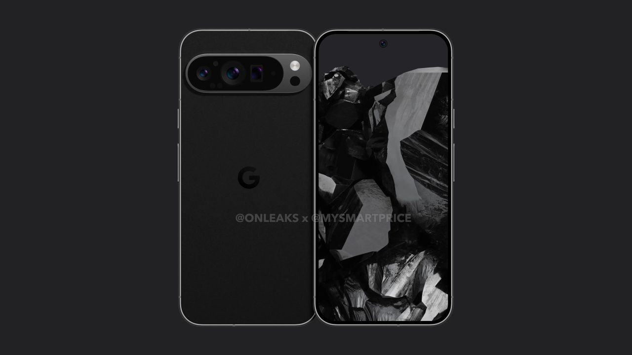 Google Pixel 9 Pro renders based on leaked information