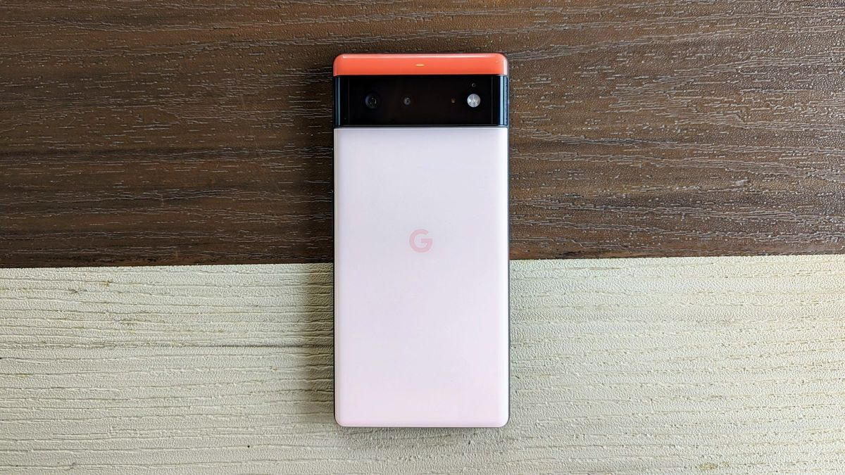 Google Pixel 6 Review Backplate