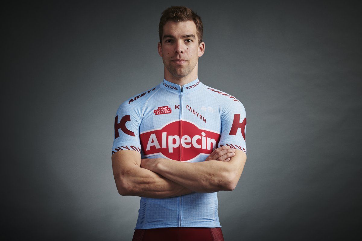 Jens Debusschere in his new Katusha-Alpecin colours