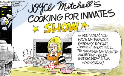 Editorial cartoon U.S. Joyce Mitchell Inmates