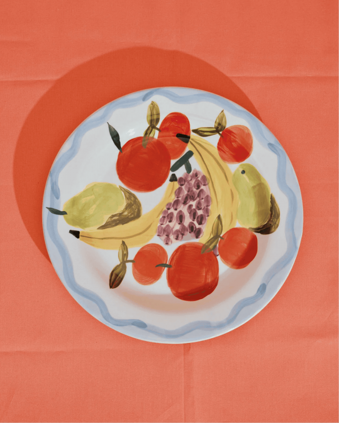 Dinner Plate 04 Ass/2 Mix Dljntlas shown in a rotating gif.