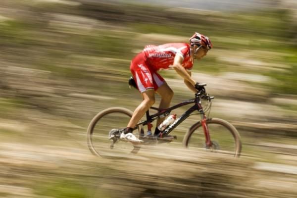 Christoph Sauser training in South Africa