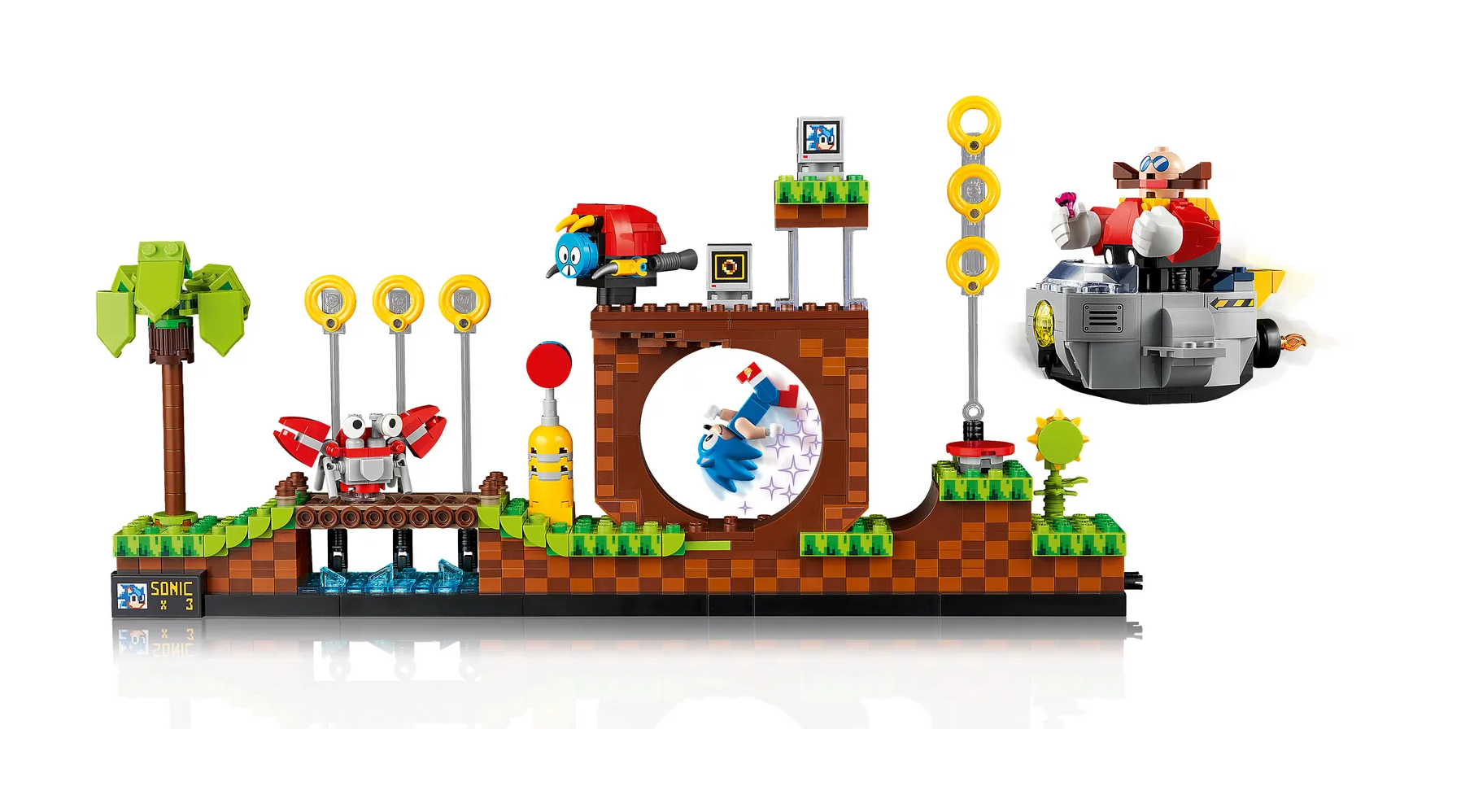 LEGO Sonic the Hedgehog Green Hill Zone Set Release Date Announced - IGN