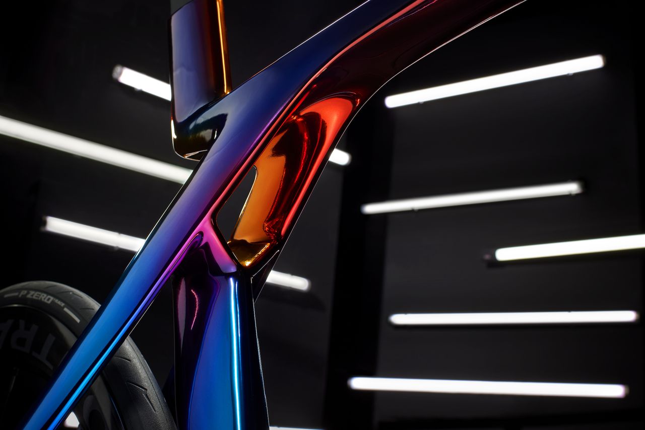 Treks's Project One ICON in Chroma Ultra-Iridescent