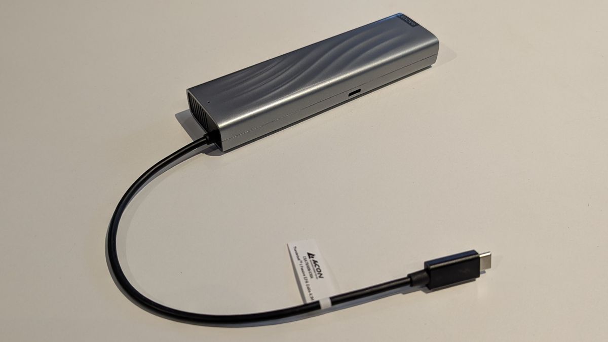 Lenovo's AI Stick is a convenient discrete NPU you can add to any Thunderbolt-powered PC.