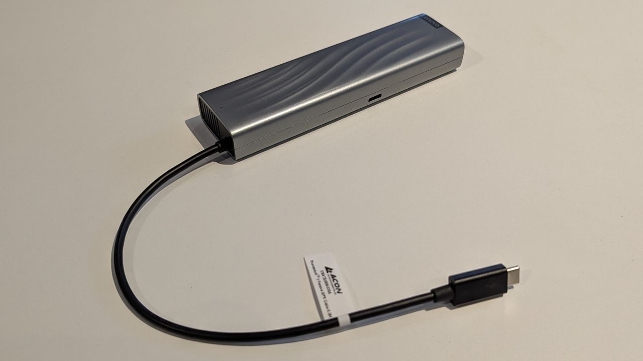 Lenovo's AI Stick is a convenient discrete NPU you can add to any Thunderbolt-powered PC.