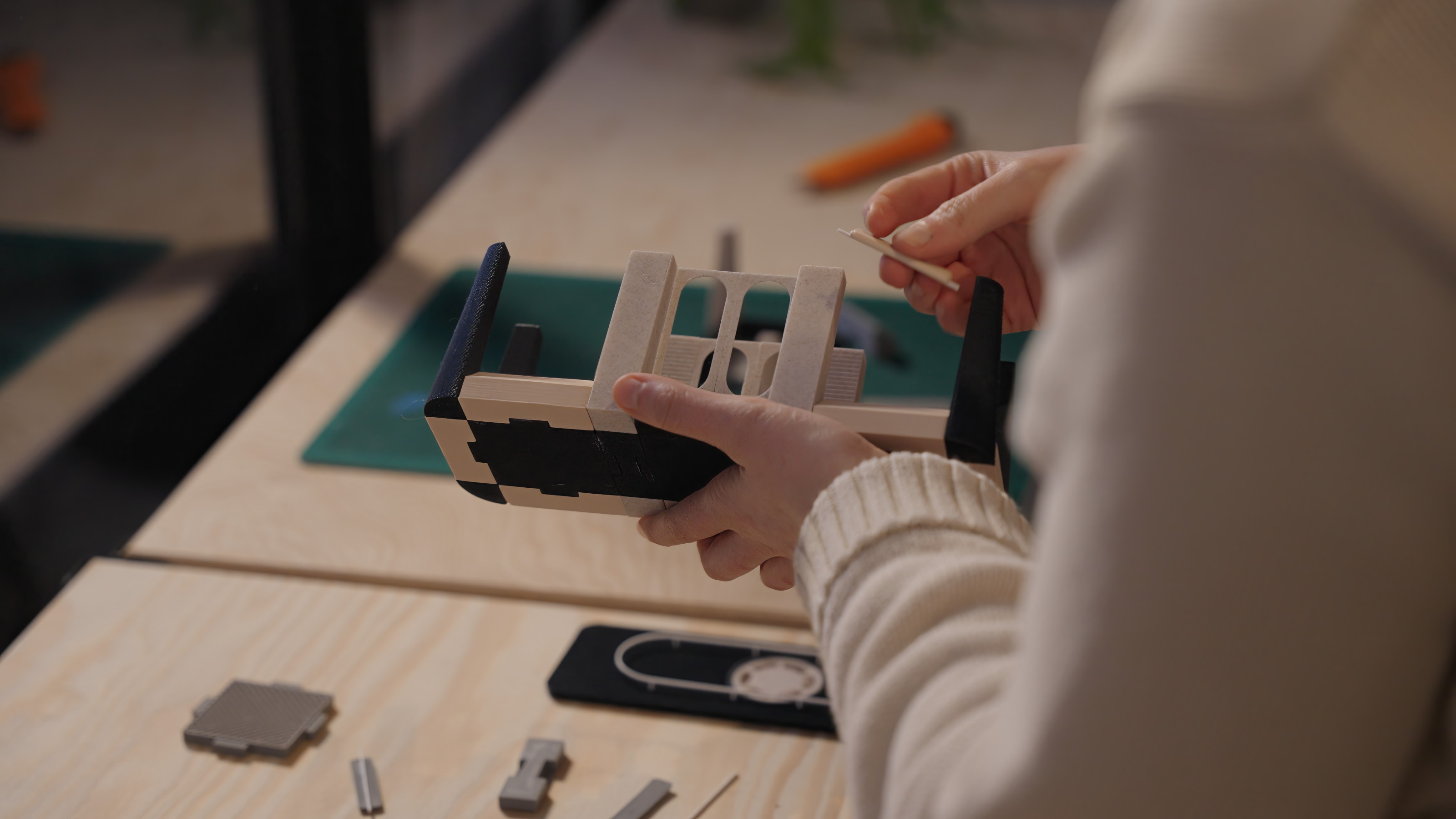 Model-making at the NewTerritory studio